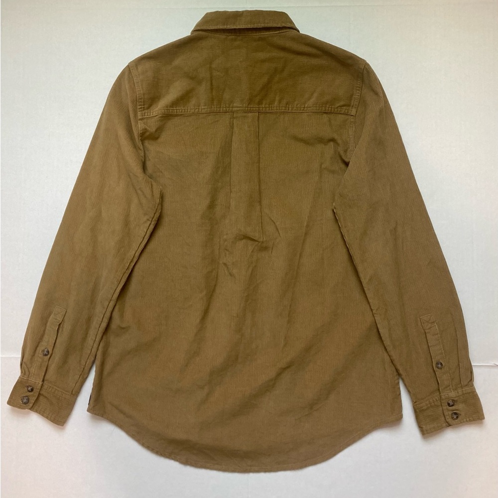 NWT TOAD & CO Scouter Cord Long Sleeve Button Up Shirt In‎ Honey Brown - Picture 10 of 12